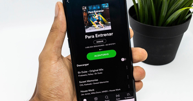listas de reproducción de Spotify